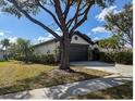 Attractive single-story home with a manicured lawn and a spacious two-car garage at 1716 Bondurant Way, Brandon, FL 33511