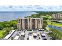 Elegant condo building offers water views and covered parking for residents and guests at 2616 Cove Cay Dr # 505, Clearwater, FL 33760