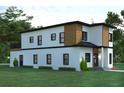 Rear exterior showcasing the modern design, many windows, and green lawn at 5200 7Th N Ave, St Petersburg, FL 33710