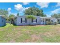 Charming single-story home featuring a well-maintained lawn and classic architectural details at 5927 10Th N St, St Petersburg, FL 33703