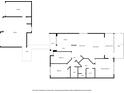 Detailed floor plan showcasing the layout of the home including the kitchen, bedrooms, and living spaces at 6330 99Th N Way # 14B, Seminole, FL 33708
