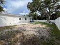 Spacious backyard with new patio, potential to create your own oasis at 7536 38Th N Ave, St Petersburg, FL 33710