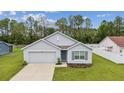 Charming single-story home with well-manicured lawn and attached two-car garage at 6043 Piedmont Dr, Spring Hill, FL 34606