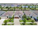 Aerial view of the single Gathering home in the community at 34163 Radley Way, Wesley Chapel, FL 33545