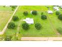 Expansive property with a well-maintained lawn and a house, featuring a pool at 39905 Townsend Rd, Dade City, FL 33525