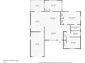This is a floor plan of the property showing the layout of the rooms at 8804 Lido Ln, Port Richey, FL 34668