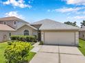 Charming single-story home with a well-manicured lawn and attached two-car garage at 899 Addison Ne Dr, St Petersburg, FL 33716