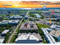 Aerial view of the complex near airport, stadiums, and businesses; an ideal location at 4221 W Spruce St # 2218, Tampa, FL 33607
