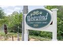 Community sign displaying 'Westwind, 55+ Community Resident Owned' at 3301 Alt 19 # 317, Palm Harbor, FL 34683