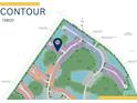 Community map showcases homesites, preserve areas, ponds, dog park, and future development in a desirable location at 6133 Wire Grass Ct, Nokomis, FL 34275