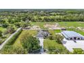 Expansive property featuring a lovely home, lush greenery, horse paddock, and outbuildings offering a rural retreat at 12637 Tyler Run Ave, Odessa, FL 33556