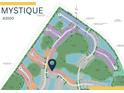Community map showing homesites and their locations within the planned community at 6162 Winding Pine Dr, Nokomis, FL 34275