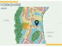 Community map showcasing various properties, parks, and community amenities at 16423 Sapphire Point Dr, Lakewood Ranch, FL 34211