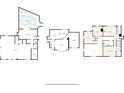 Detailed floor plan of the home, showcasing the layout of each level and rooms at 4173 85Th N St, St Petersburg, FL 33709