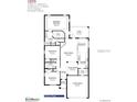 Detailed floor plan showcasing three bedrooms, two bathrooms, a Primary suite, and an open-concept living area at 13334 Ogden Glade Rd, Dade City, FL 33525