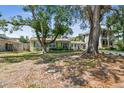Cozy single-story residence with mature trees, charming shutters, and a neatly kept lawn at 4417 W El Prado Blvd, Tampa, FL 33629