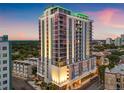 Modern high-rise condo building with a stylish design and vibrant city views at 777 3Rd N Ave # 1406, St Petersburg, FL 33701