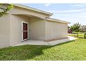 View of the front door of the home at 5131 Gato Del Sol Cir, Wesley Chapel, FL 33544