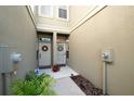 Inviting front entrances with decorative wreaths and lush landscaping, creating a warm and welcoming feel at 6677 84Th N Ave, Pinellas Park, FL 33781