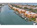 Waterfront condos with private boat docks offer a luxurious lifestyle with easy access to the open water and community pool at 610 Pinellas Bayway S # 5202, Tierra Verde, FL 33715
