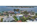 Beautiful waterfront home on the water with lush tropical greenery at 2650 W Bay Isle Se Dr, St Petersburg, FL 33705