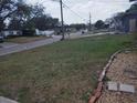 Image of a house, as seen from the front yard, facing toward the street showing a curb and grass at 1922 Marvy Ave, Tampa, FL 33612