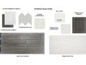 Sample of tile, backsplash, countertop, cabinet, flooring and wall paint color scheme at 4590 Southern Valley Loop, Brooksville, FL 34601