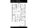 Design 2683F Perry Home floor plan featuring 4 beds, 3 baths, kitchen, dining area, Gathering room, and flex room at 4612 Southern Valley Loop, Brooksville, FL 34601