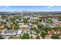 Panoramic aerial view of a property with the cityscape in the background under a clear blue sky at 2809 W Platt St # 6, Tampa, FL 33609