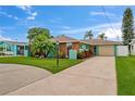 Charming single-story home with a well-manicured lawn and a two-car garage in a quiet neighborhood at 4252 Floramar Ter, New Port Richey, FL 34652