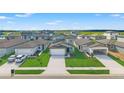 Birds-eye view of the property and the surrounding community, offering a sense of neighborhood layout at 3655 Moscato Dr, Brooksville, FL 34602