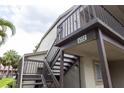 Close up view of staircase leading up to condo with house number 6332 at 6332 Newtown Cir # 32B2, Tampa, FL 33615