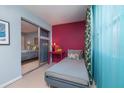 View of the Florida Room which also gives you a view of the Main Bedroom at 500 Glennes Ln # 202, Dunedin, FL 34698
