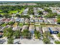 Residential street with well-maintained homes, mature trees, and green lawns in a quiet suburban neighborhood at 11438 Ivy Flower Loop, Riverview, FL 33578