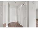 Clean entryway with new flooring, closet, and neutral paint at 1306 Idlewood Dr # 53, Sun City Center, FL 33573