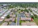 An aerial view of the Coastal Ridge community shows ample parking and lush tree coverage at 2131 Ridge S Rd # 19, Largo, FL 33778