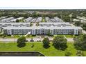 A nice aerial view of the condominium buildings and surrounding green space in a desirable location at 6000 20Th N St # 123, St Petersburg, FL 33714