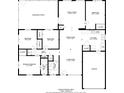A detailed floor plan showing bedrooms, bathrooms, kitchen, living room, screened porch, and approximate dimensions at 8848 56Th N Way, Pinellas Park, FL 33782