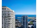 Modern high-rise exterior featuring balconies with ocean views and luxury amenities at 235 1St S Ave # 3206, St Petersburg, FL 33701