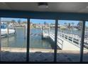 Beautiful water view from the enclosed porch at 587 Boca Ciega Point N Blvd, St Petersburg, FL 33708