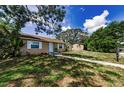 A view of a quaint home featuring a well-maintained yard and inviting walkway at 4616 5Th N Ave, St Petersburg, FL 33713