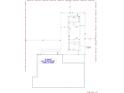 Plot plan showing property lines and footprint of home at 4111 W Mullen Ave, Tampa, FL 33609 at 4111 W Mullen Ave, Tampa, FL 33609