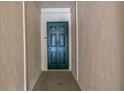 A green front door creating a welcoming entryway at 6236 93Rd N Ter # 3502, Pinellas Park, FL 33782
