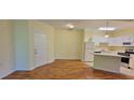 Cozy living space with open floor plan leading to a functional kitchen and pantry at 16501 Harper Pond Ln # 308, Odessa, FL 33556
