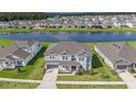 Beautiful home with water view nestled in a community with stunning lake at 2492 Overfalls Pl, Wesley Chapel, FL 33543