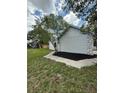Spacious two-car garage offering ample parking and storage solutions at 23220 Shining Star Dr, Land O Lakes, FL 34639