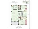 203 & 303 units floor plan; 2756 sq ft, 3 bed, 3.5 bath at 64 Bay Esplanade # 303, Clearwater, FL 33767