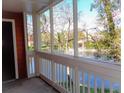 Screened balcony overlooking a tranquil lake view at 10200 Gandy Blvd # 1229, St Petersburg, FL 33702