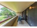 Spacious balcony overlooking the golf course at 36750 Us Highway 19 N # 21305, Palm Harbor, FL 34684