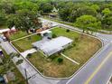 Aerial view showing home, large lot, and street at 8990 60Th N St, Pinellas Park, FL 33782